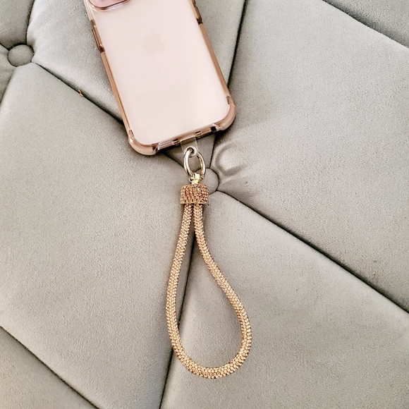 BLING HAND WRIST PHONE STRAP - Picture 8 of 10
